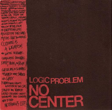 LOGIC PROBLEM "No Center" 7" (Grave Mistake) - Click Image to Close